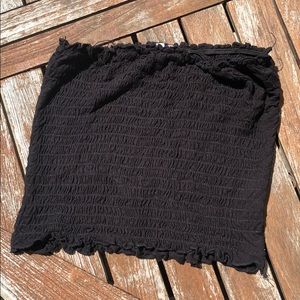 Black tube top